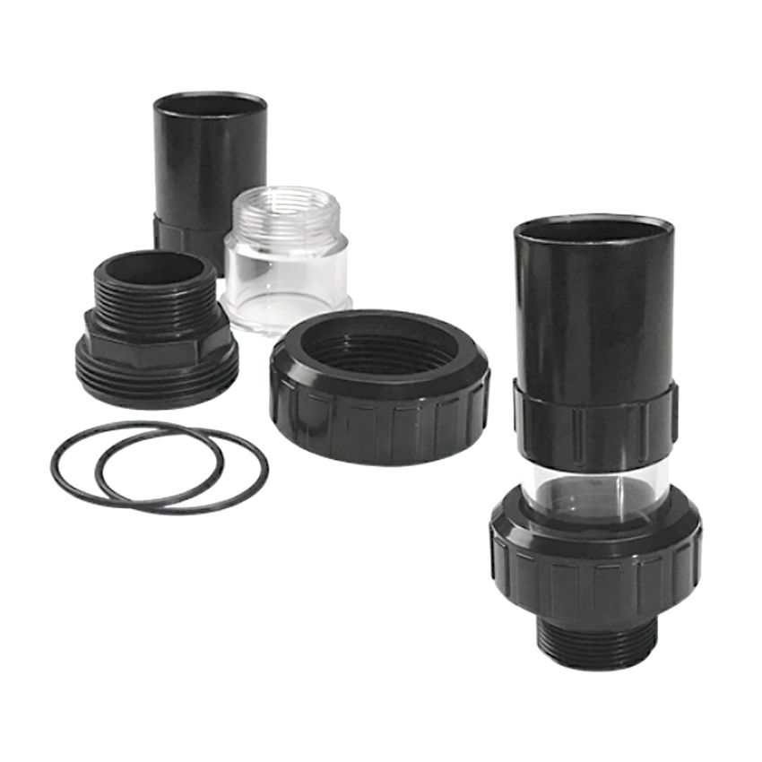 union / sight glass / gasket filter