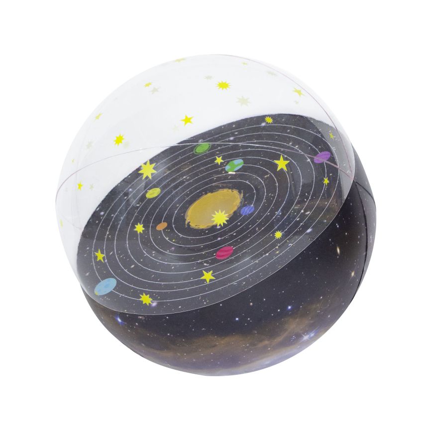 Ballon de plage du système solaire