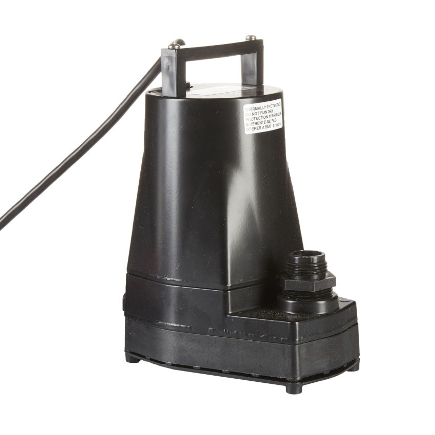 Submersible pump for dewatering wells