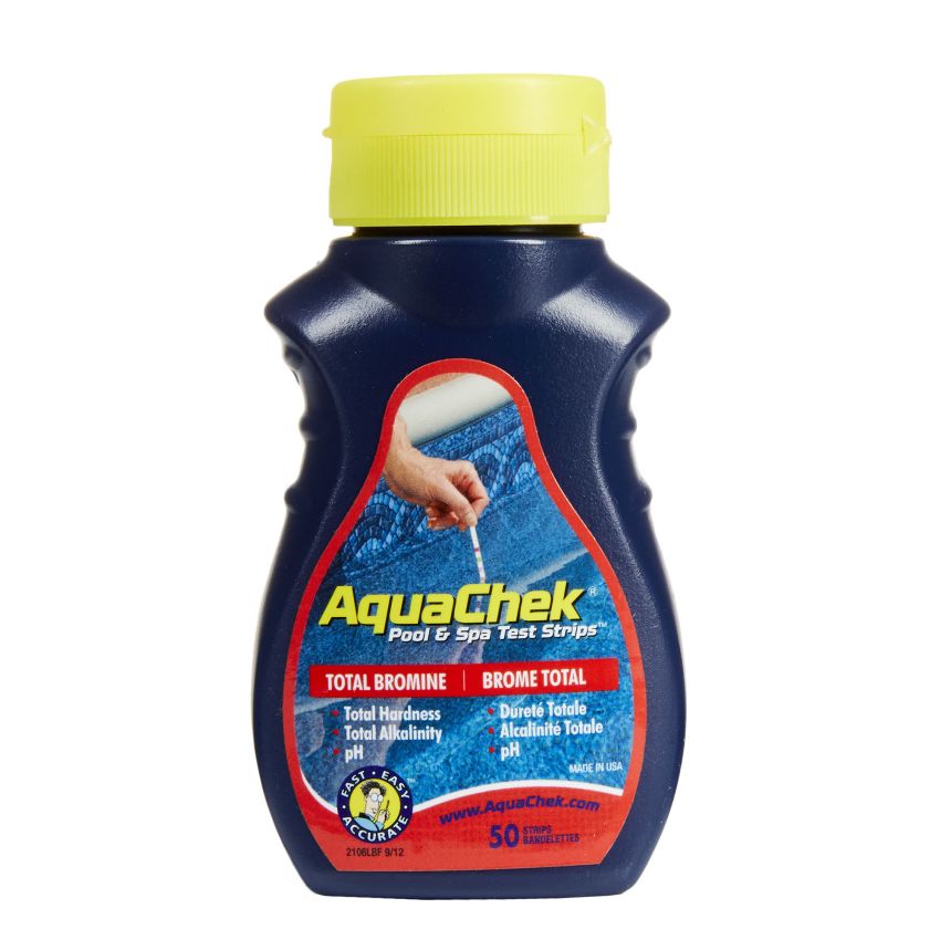 Aquacheck rouge bandelettes 4 en 1