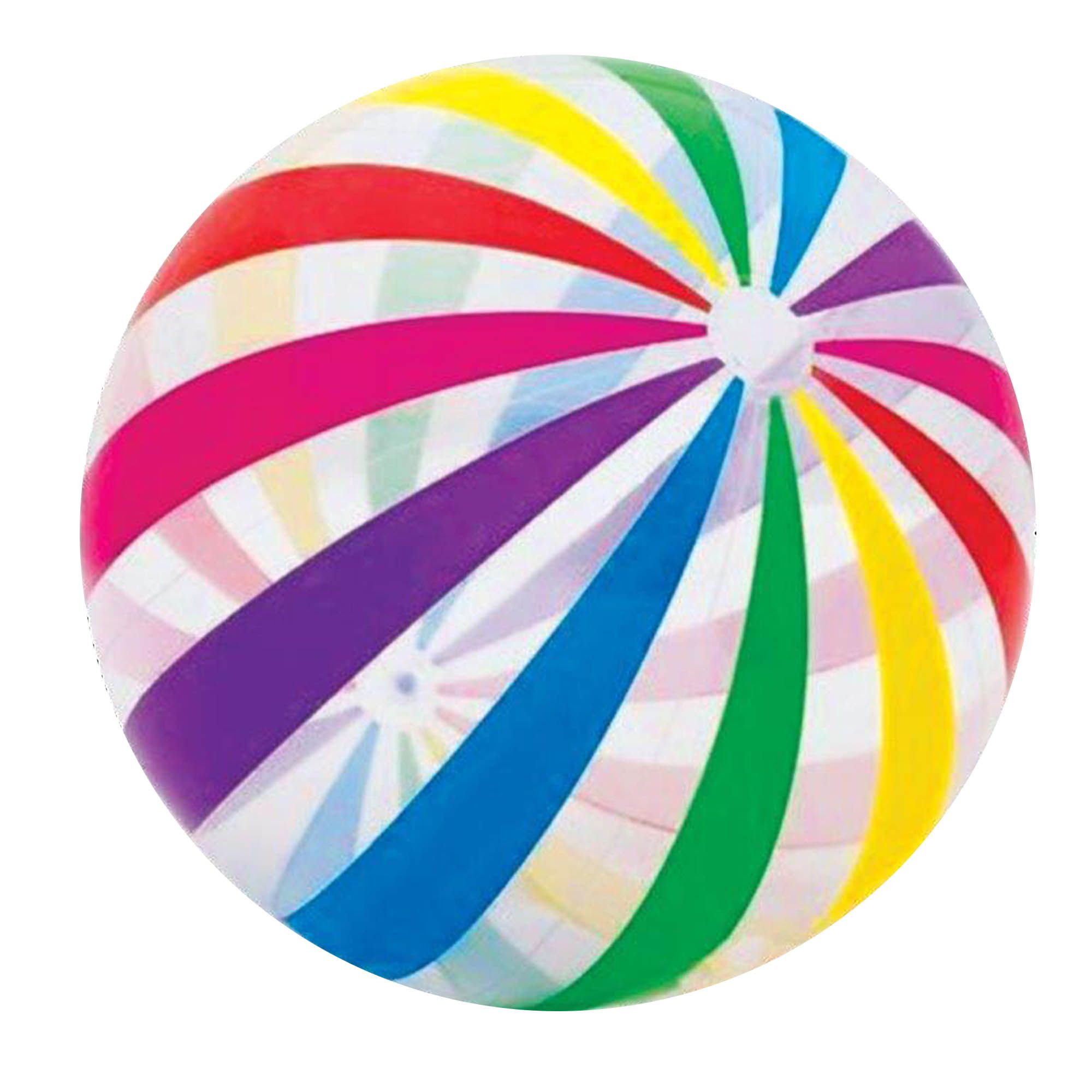 Colourful beach ball