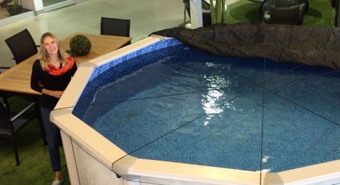 Système élastique piscine hors terre